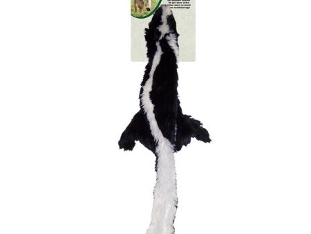 Spot Skinneeez Black White Plush Skunk Dog Toy Medium 1 pk For Cheap