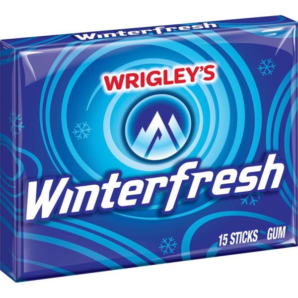 Wrigley s Winterfresh Chewing Gum 15 pc Online now