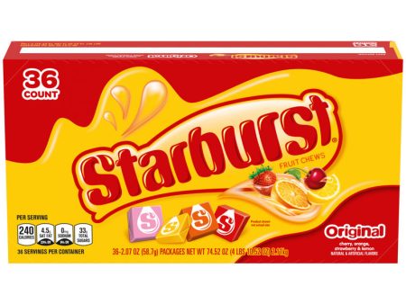 Starburst Original Fruits Chewy Candy 2.07 oz Sale