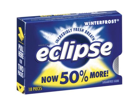 Eclipse Winterfrost Sugar Free Chewing Gum 18 pk For Cheap