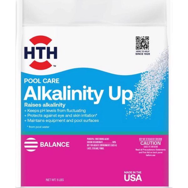 HTH Pool Care Granule Alkalinity Increaser 5 lb Fashion