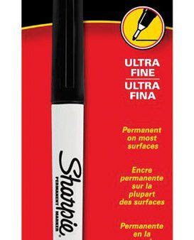 Sharpie Black Ultra Fine Tip Permanent Marker 1 ct Fashion