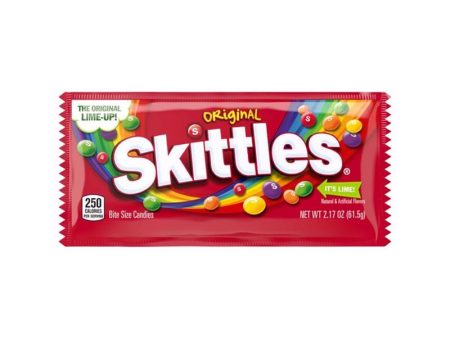 Skittles Original Flavor Chewy Candy 2.17 oz Online now