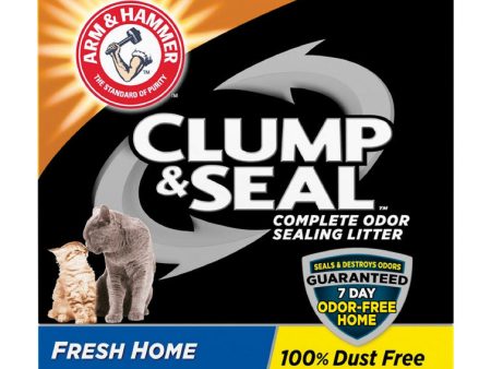 Arm & Hammer Clump & Seal Fresh and Clean Scent Cat Litter 14 lb Hot on Sale