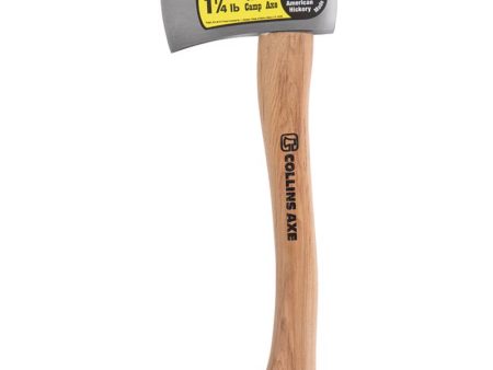 Collins 1.25 lb Single Bit Hunting Axe 14 in. Wood Handle Supply