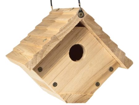 Audubon 6.25 in. H X 6.8 in. W X 7.13 in. L Red Cedar Bird House Online