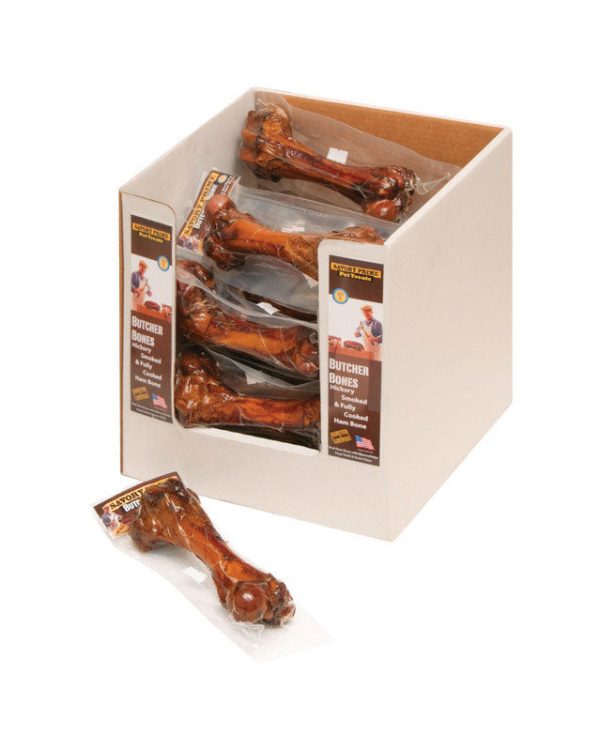 Savory Prime Butcher Bones Smoked Ham Grain Free Treats For Dogs 12 in. 1 pk Online now