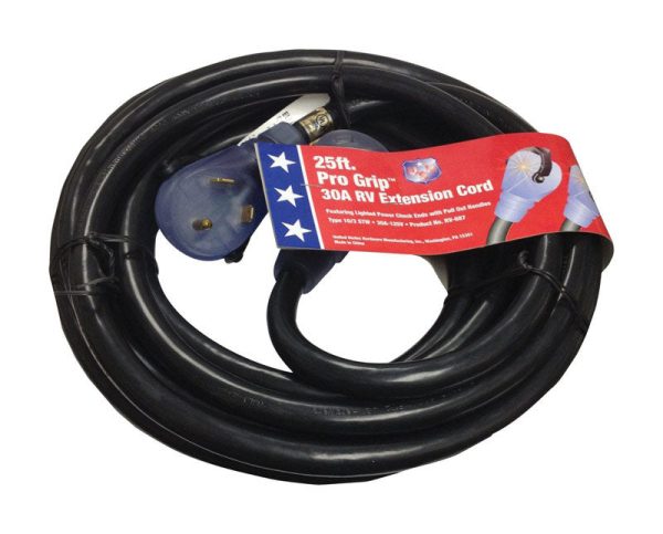 US Hardware 25 ft. 30 amps RV Extension Cord 1 pk Discount