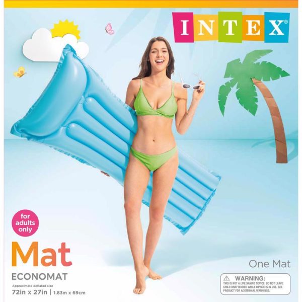 Intex Assorted Vinyl Inflatable Floating Mat Cheap