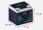 12V 50Ah LiFePO4 Battery with Bluetooth - Epoch Essentials Online now