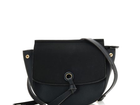 VK5567 BLACK - Simple Solid Color Leather Handbag For Women (was £6) on Sale