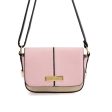 SY2173 PINK - Handbag With Buckle Design (was £10) Online Hot Sale