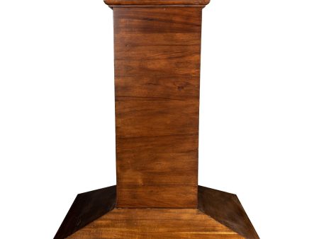 ZLINE Convertible Vent Wooden Island Mount Range Hood in Walnut (KBiRR) Supply